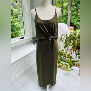 INC stretch cami maxi dress